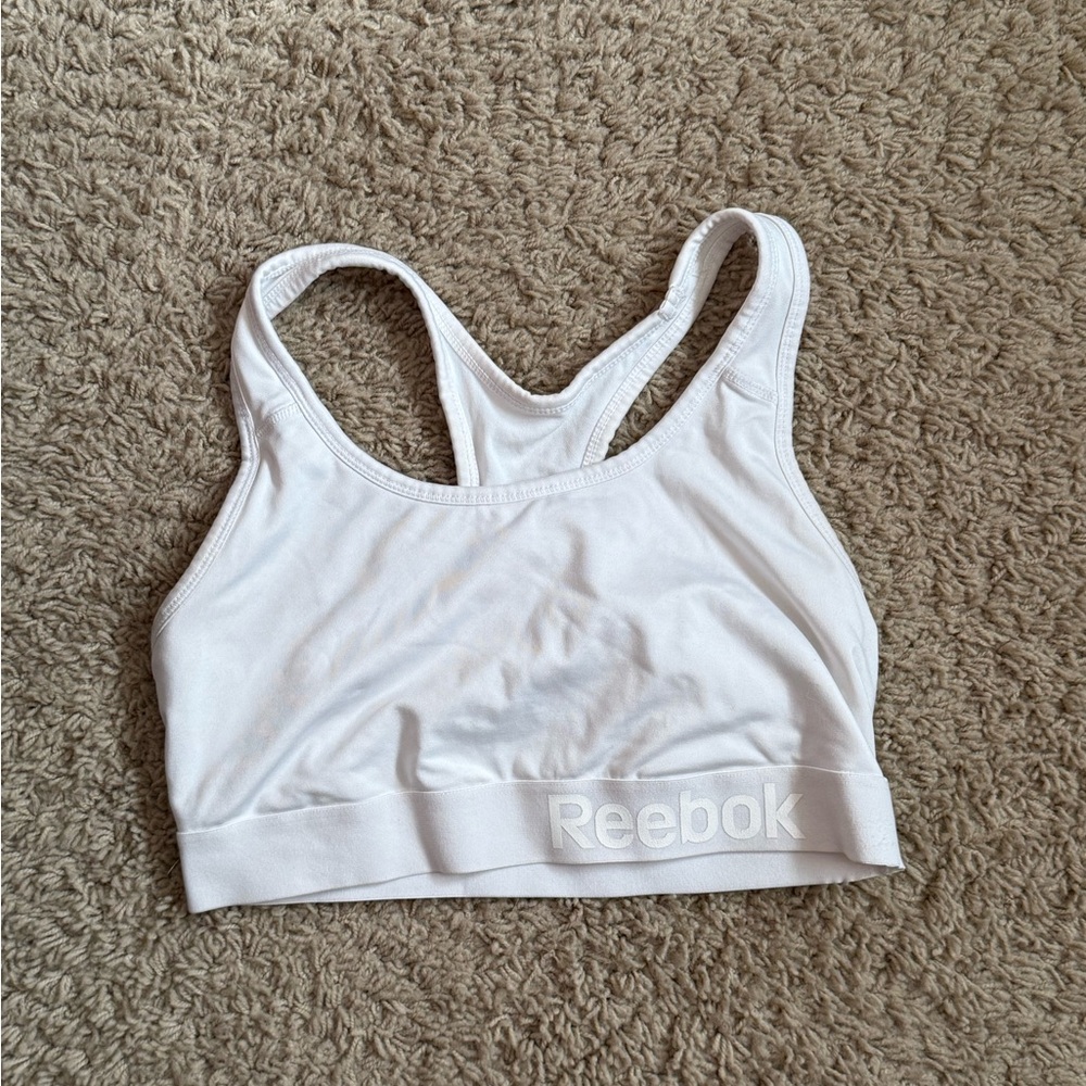 Reebok Classic White Activewear Top